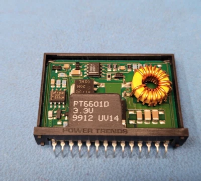 DC/DC Converter , PT6601D, TI/Power Trends, Output: 3.3V / 7-9A, Input: 4.5V/ 6V - Image 1 of 4