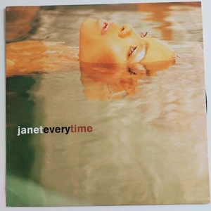 ✿ 12" MAXI PROMO FR ✿ JANET JACKSON : EVERYTIME - JAM & LEWIS DISCO REMIX 4:10 - Imagen 1 de 3