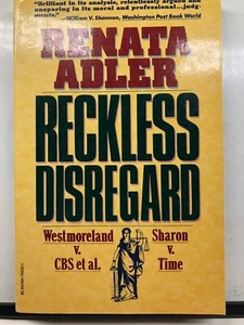 Rücksichtslose Missachtung von Renata Adler - Bild 1 von 1