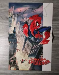 Amazing Spiderman 15x10 Offizielle Reproduktion Poster Marvel Rick Leonardi - Bild 1 von 4
