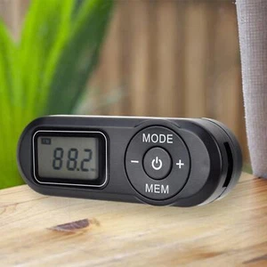 Portable Pocket FM Radio LCD Display Receiver Style for Home Gym - Picture 1 of 10