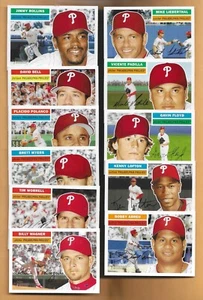 Lote de equipo Topps Heritage Philadelphia Phillies 2005 ¡excepcional! - Imagen 1 de 1