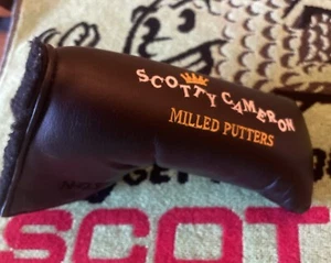 Scotty Cameron NOS Milled Putters Headcover Black - Picture 1 of 12