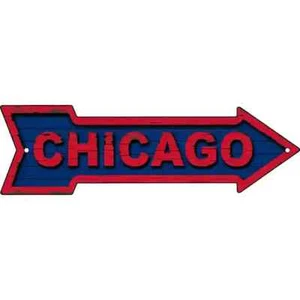 Chicago Colors 2.25"x8" Arrow Magnet Fridge Refrigerator Kitchen Home Door Wall - Picture 1 of 1