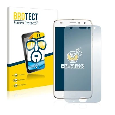 Lenovo Moto Z2 Play, 2x BROTECT® HD-Clear Protector de Pantalla, Recubierto Rígido Foto 1 de 4