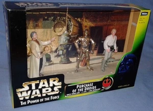 Star Wars Purchase of the Droids set with Uncle Owen Lars, C-3PO & Luke, POTF - Picture 1 of 6