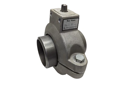 New Bay State 3" Butt Weld Split Butterfly Valve Stainless Steel, 150 psi - Image 1 of 4