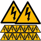  20 Sheets Paper Voltage Safety Warning Sticker personalisierte Etiketten für