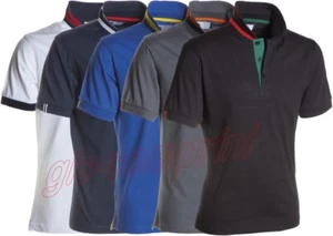 POLO MANICA CORTA PAYPER MEMPHIS MAGLIA IN COTONE UOMO - Picture 1 of 6