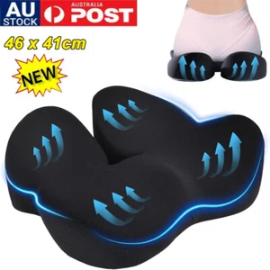 Seat Cushion Ergonomic Car Seat Cushion for Office and Car Chair 46 x 41cm - Picture 1 of 18