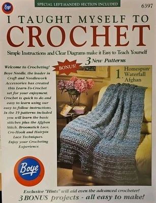 I Taught Myself To Crochet Boye Instruction Booklet - Image 1 of 2