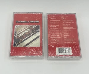 THE BEATLES  1962 - 1966  (2) CASSETTE TAPE SET NEW SEALED (FREE SHIPPING)🍏 - Picture 1 of 5