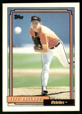 1992 Topps Baltimore Orioles Jeff Ballard #104 - Image 1 of 2