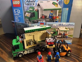 LEGO CITY: Cargo Truck (60020) 100% Complete w/Box and Manuals