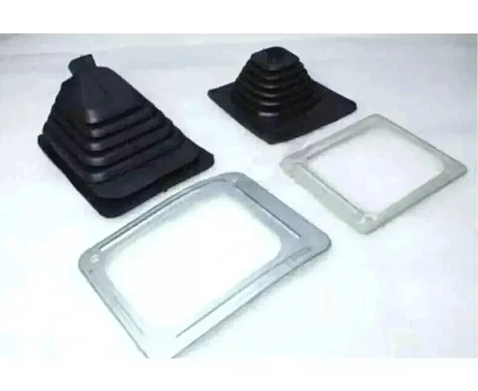 Suzuki Samurai Sj413 Gear Transmission Shifter Rubber Boot Set & Plates-Genuine — 第 1/3 张图片