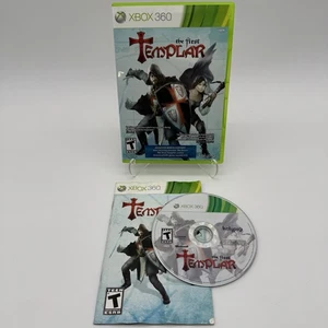 The First Templar - Xbox 360 - Complete CIB - Refurbished Clean Disc (See Pics) - Picture 1 of 8