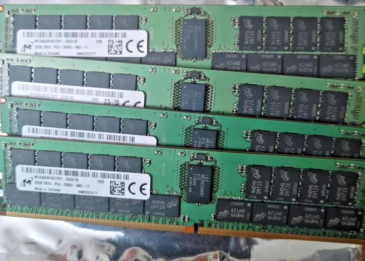 NEMIX RAM 64GB DDR4 2933MHz ECC UDIMM Memory Kit - 2x32GB PC4-23400 For Servers & Workstations