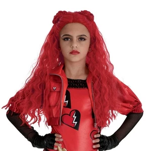 Girls Disney Descendants Wig Halloween Costume Rise of Red - Adjustable Kids NEW - Picture 1 of 1