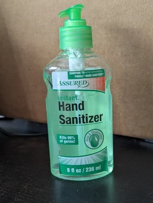 2 Pk. Desinfectantes de manos Assured Instant Clear con bomba de aloe 8 fl oz Foto 1 de 3