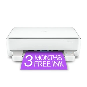 HP ENVY 6052e All-In-One Wireless Color Inkjet Photo Printer with 3 Months Ink - Picture 1 of 5