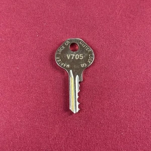Master Lock (V705) Padlock Control Key OEM Original Master Key - Picture 1 of 5