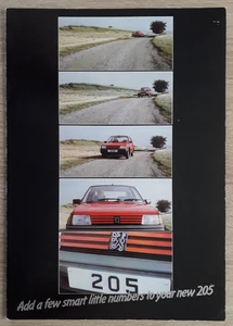 Peugeot 205 Range Accessories Brochure c.1984 - Picture 1 of 4
