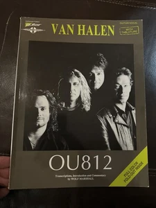 OU812 Van Halen Guitar / Vocal with Tablature (1988) Sheet Music Book Excellent! - Bild 1 von 6