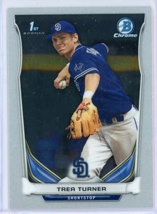 2014 Bowman Draft Picks CDP10 Trea Turner Chrome - Picture 1 of 4