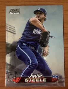 Topps Stadium Club 2024 cromado #32 Justin Steele Chicago Cubs - Imagen 1 de 2