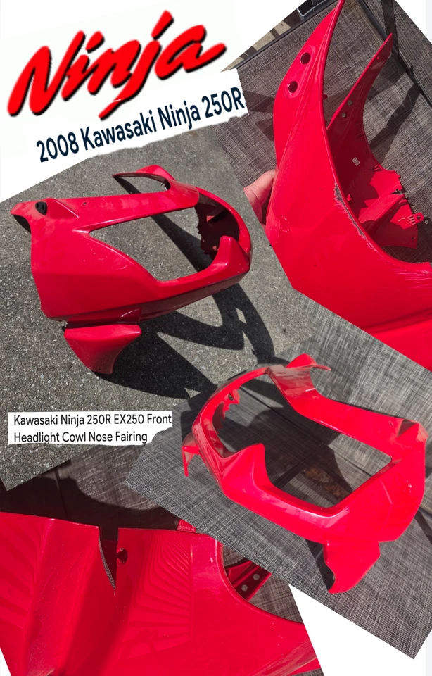 Capuz Ninja Kawasaki 250r 2008 - Imagem 1 de 1