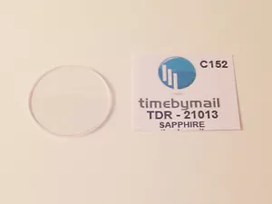 For TUDOR CLASSIC Date 21013 Sapphire Watch Crystal 29mm X 1.5mm Spare Part C152 - Picture 1 of 1