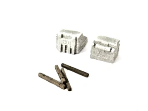 Juweela N Gauge 1:160 scale Concrete Buffer stop. Prellbock Beton. 6x #21615 - Picture 1 of 4