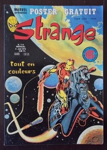 STRANGE N°114 Editions LUG. Edition Originale 1979 (spider-man) - Imagen 1 de 1