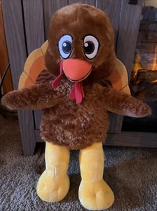BUILD A BEAR Workshop 17" Día de Acción de Gracias Pavo 🦃 Peluche 2017 Bonito Limpio - Imagen 1 de 10