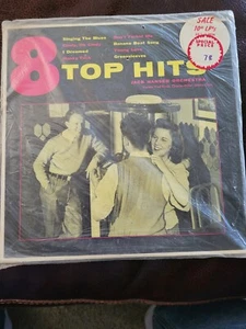 1957 SEALED 8 top Hits 10" Mono 1957 Record w/Hype stickers - Picture 1 of 2