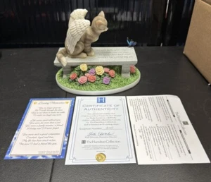 Brand New Hamilton Collection Angel Cat Kitten In Loving Memory W COA - Picture 1 of 9