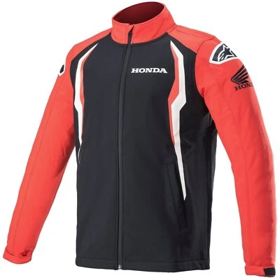 Alpinestars Honda Herren Softshell Jacke mit Polar-Fleece Kragen - Bild 1 von 3