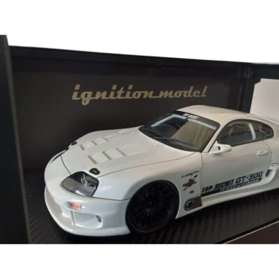 Ignition Model 1/18 Top Secret GT300 Supra JZA80 White Parts Detached Unused - Image 1 of 4
