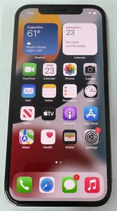 Unlocked Apple iPhone 12 Pro - 128GB Graphite Black - Crcks on Back - PLS READ - Afbeelding 1 van 7