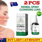 2X Herbal spray Cleans Lung Organic Herbal Throat Oral spray Relieves Throat