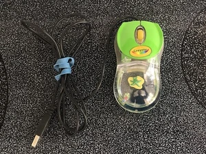 Crayola Optical Water Mouse EZ Click Water Effect Globe Very Rare HTF - Afbeelding 1 van 11