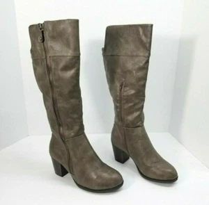Diba Pilot Tall Upper Calf-Knee High Riding Boots Women Size 9 US - Picture 1 of 9