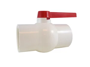 PVC KOMPAKT KUGELVENTIL - 4" - Gewinde - Sanipro - Bild 1 von 2
