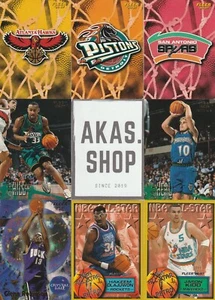 Tarjetas coleccionables FLEER 1996-97 de la NBA europea '96-1997 elige tus tarjetas 150-320 - Imagen 1 de 173