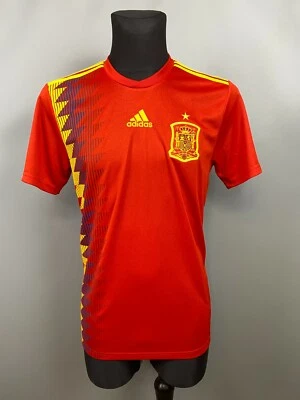 CAMISA DE FUTEBOL ESPANHA 2017 2019 CASA ADIDAS CX5355 MASCULINA TAMANHO M - Imagem 1 de 4