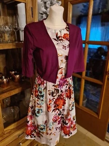 Kleid +Bolero Set Gr.36 Neuwertig  - Bild 1 von 5