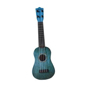 Ukulélé Soprano 4 Cordes Cordes Réglables Guitare Hawaïenne pour Enfants - Photo 1/7