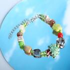 Resin Bead Lucky Fish Bracelet Glass Coconut Tree Hand Rope Unique   Gift