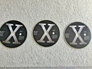APPLE MAC OS X 10.3 PANTHER COMPLETE INSTALL UPGRADE CDs • NEW