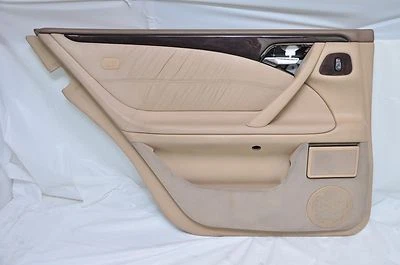 Mercedes Benz E430 2001 panel de moldura de puerta trasera izquierda del lado del conductor OEM Foto 1 de 4